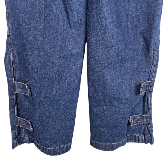 Vintage deadstock high rise lightweight cargo utility jeans size 4 - Picture 7 of 13